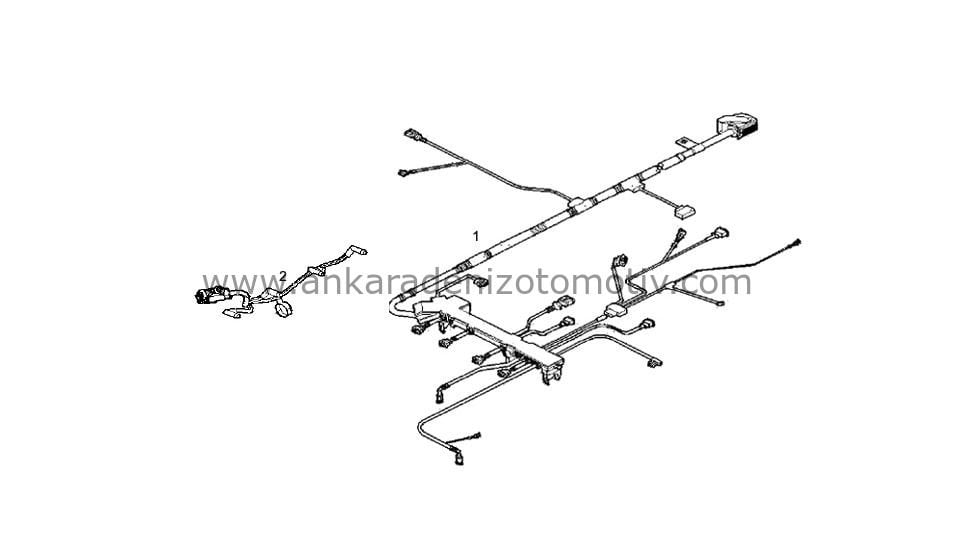 Karsan Tesisat Motor E5 Jest+ 1023003AA