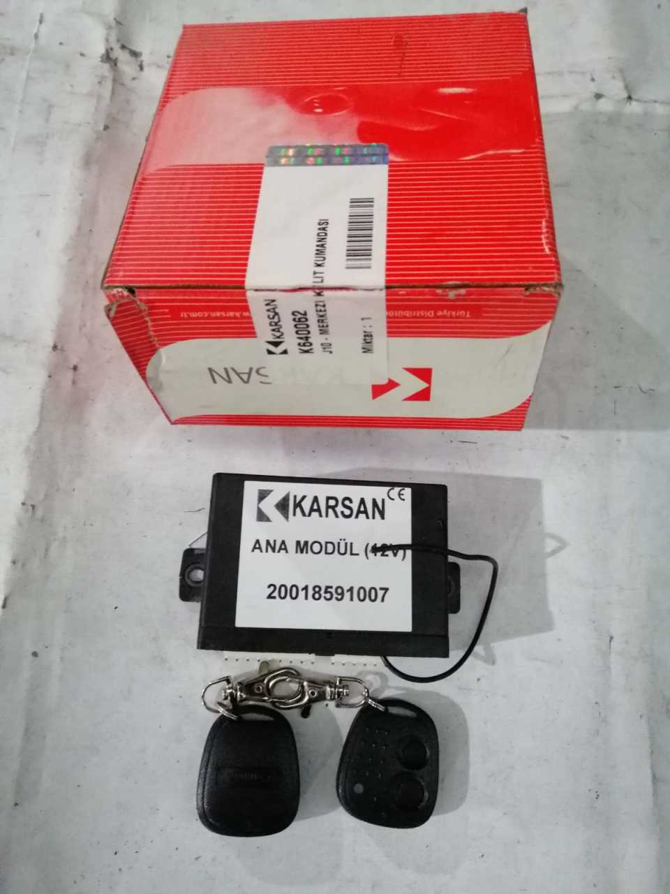 Karsan Merkezi Kilit Kumandası J10 K640062