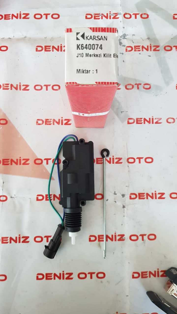 Karsan Merkezi Kilit Elektrik Motoru Sağ 2 Soketli J10 K640074