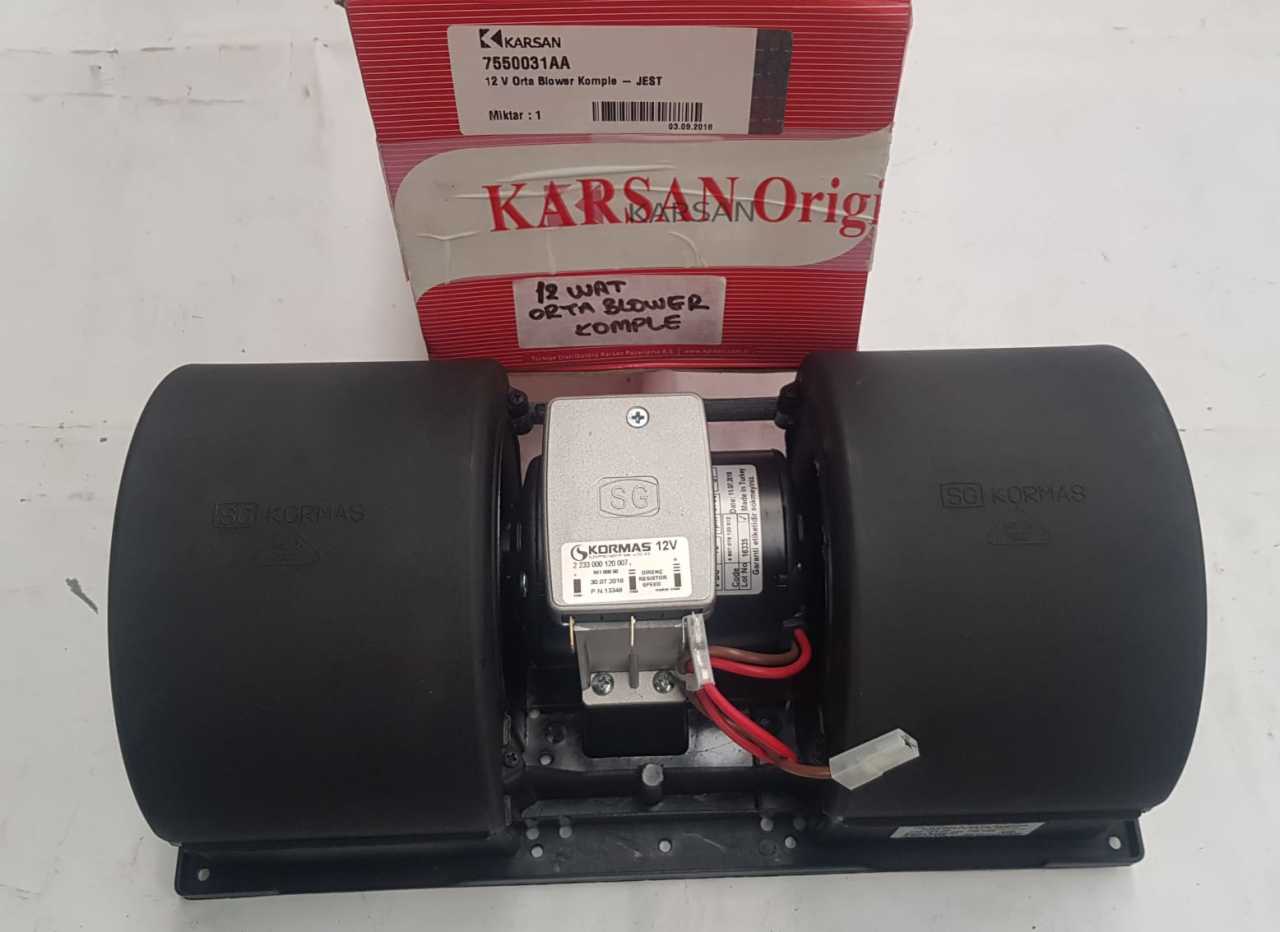 Karsan Orta Blower Komple 12V Jest 7550031AA