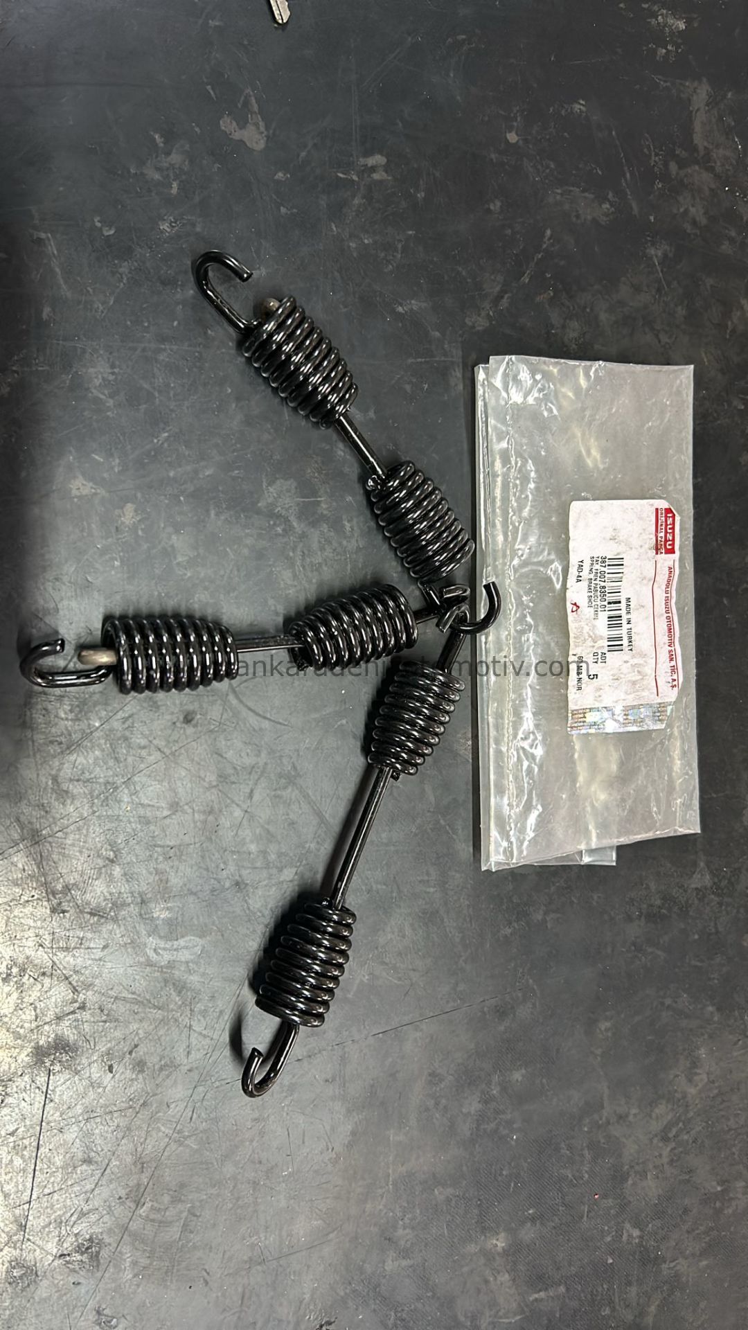 Isuzu NQR 70 A/S Turkuaz Yay Fren Pabucu Cekme