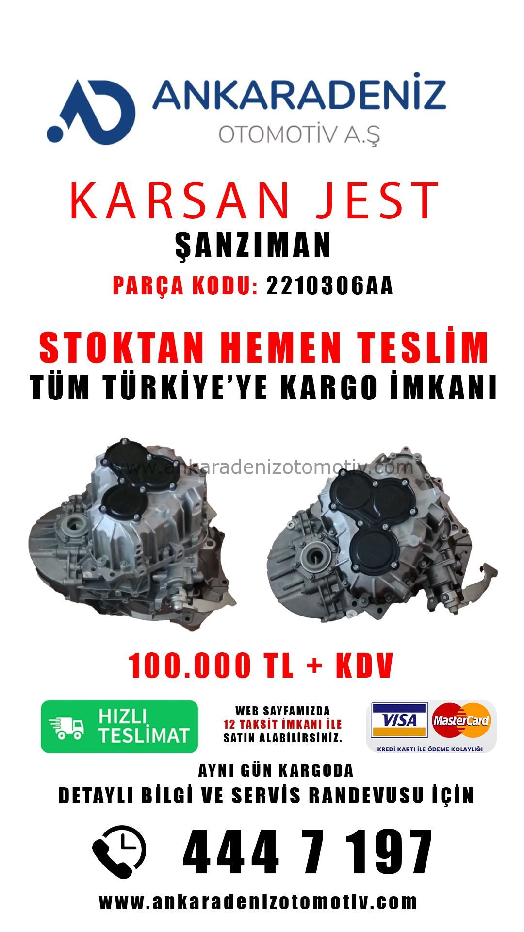 Karsan Şanzıman Fdt Jest+ 2210306AA