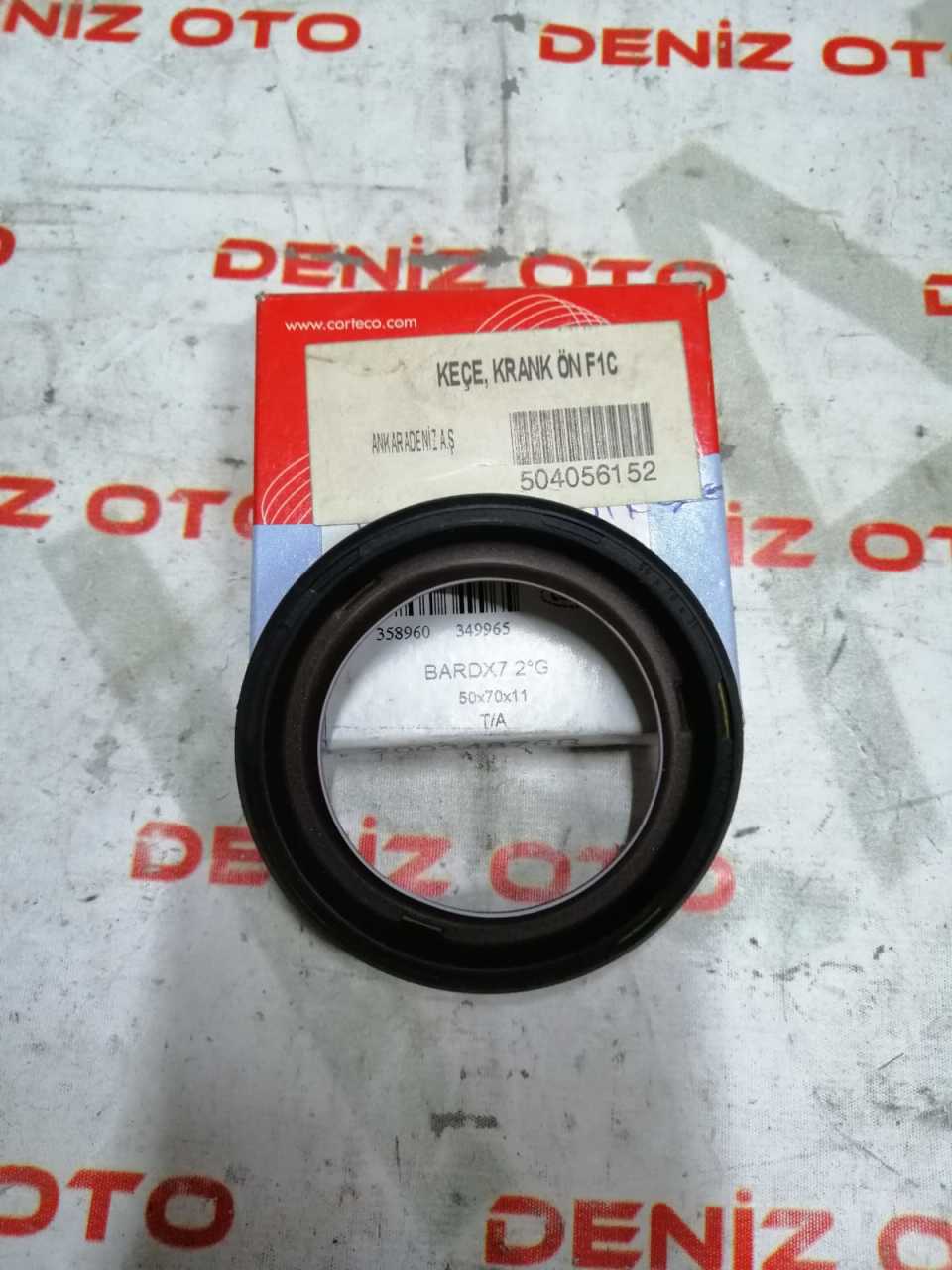 Iveco Daily 65 C 15 Krank Ön F1Cuptokapak 504082434 Keçe