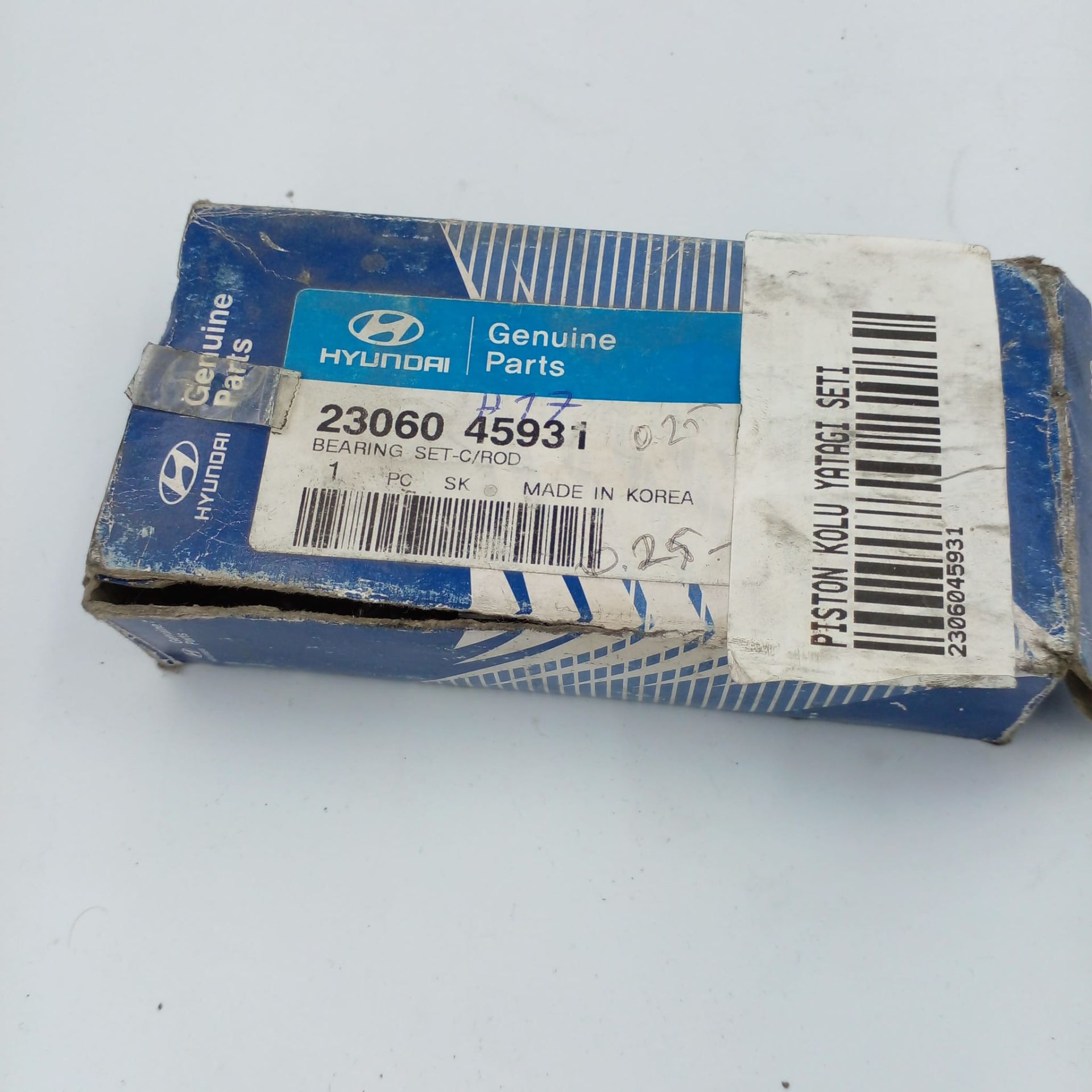 Hyundai Piston Kolu Yatağı Seti