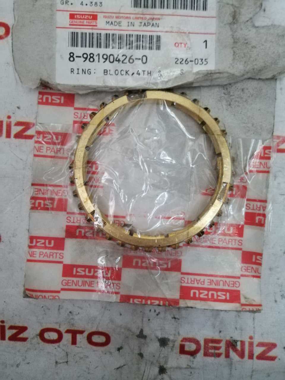 Isuzu Senk.Bılezıgı 4-5.
