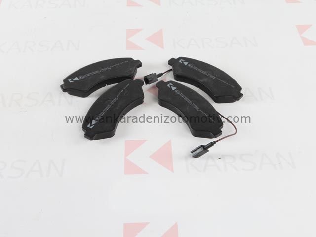 Karsan Ön Fren Balata Takımı Aksesuarsız Jest 5019008AC