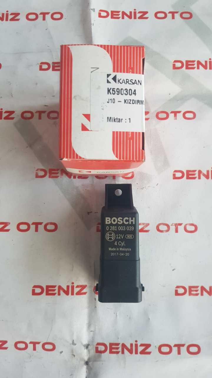 Karsan Röle Kızdırma Zaman J10/Jest K590304