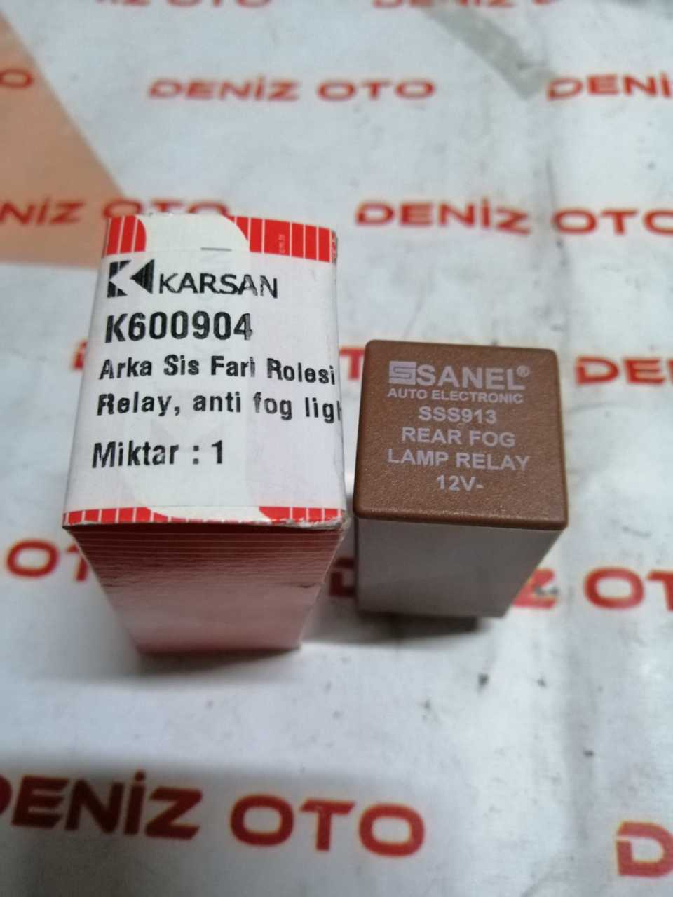 Karsan Arka Sıs Farı Rölesı K600904